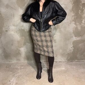 Valentino wool pencil skirt